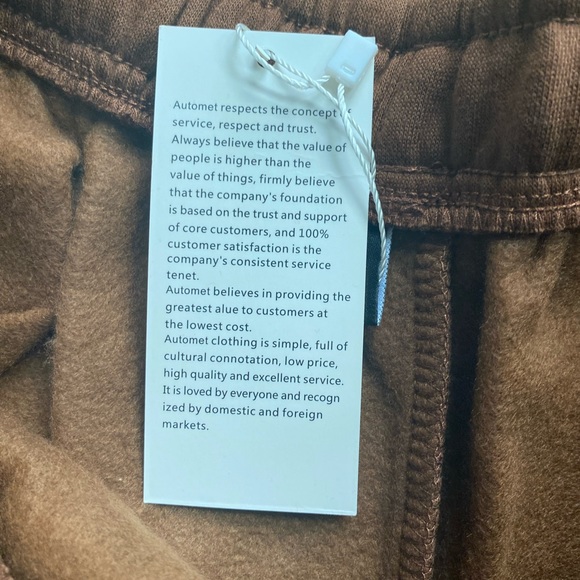 Brown soft sweatpants - Picture 4 of 5